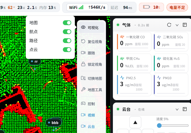三维视图图层开关